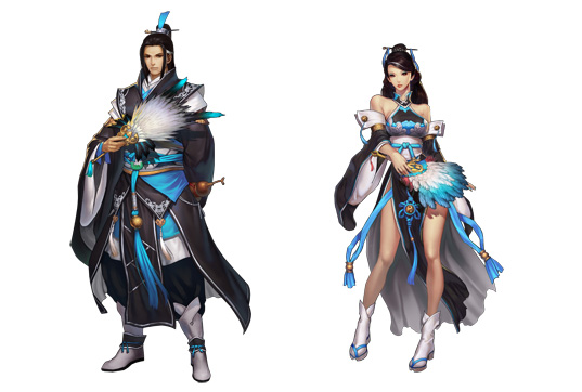 英雄美人,紫霞龙将2角色原画首度曝光